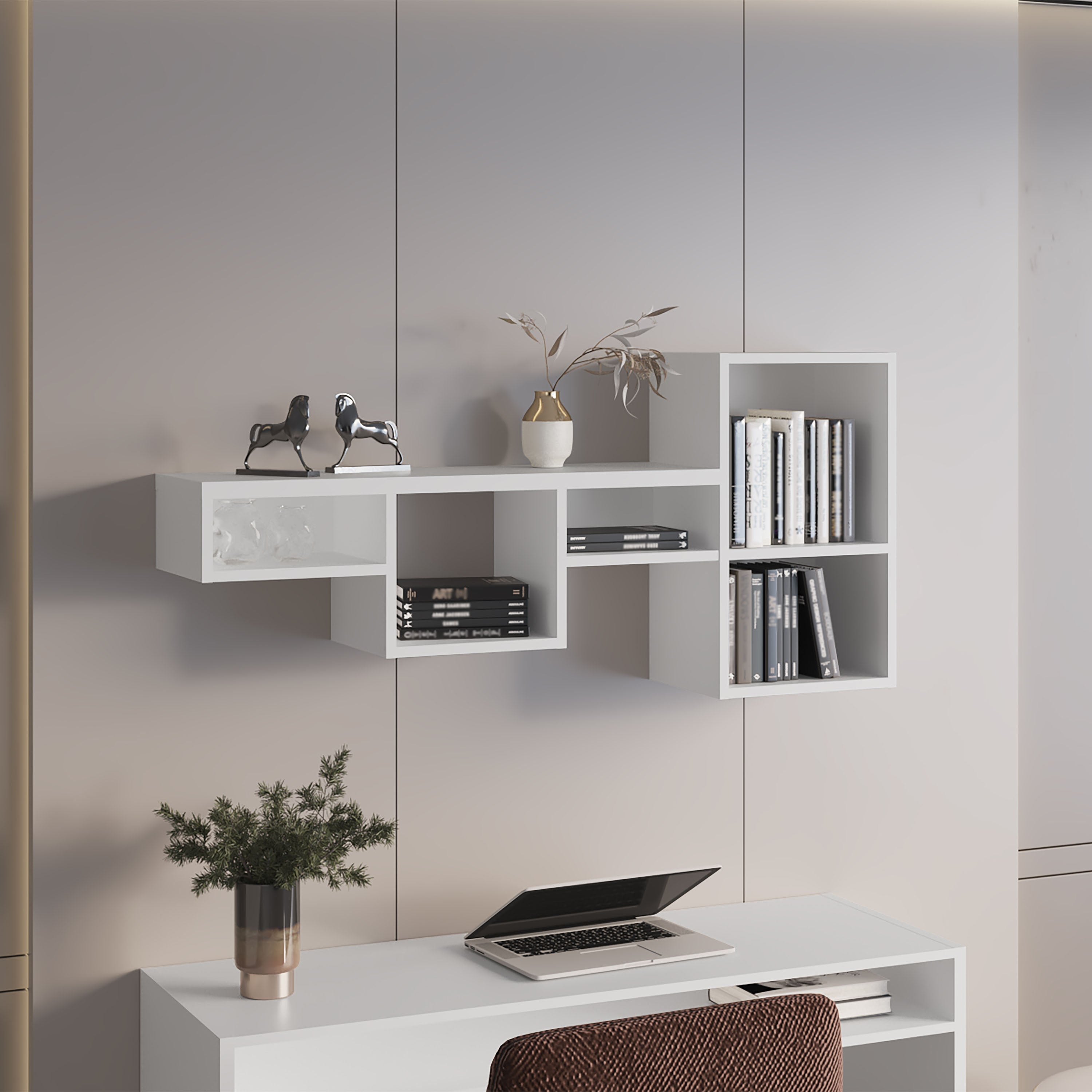 Norman Shelf, 7 Shelves